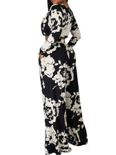 Two Pieve – Crop-Top mit Blumenmuster und weitem Bein